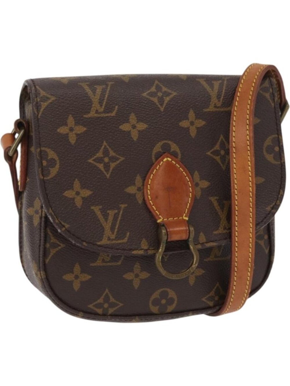 LOUIS VUITTON Monogram Saint Cloud PM Shoulder Bag M51244